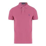 Katoenen poloshirt met logo Polo Ralph Lauren , Pink , Heren