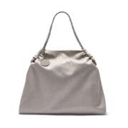 Grijze Handtas met Kettingrand Stella McCartney , Gray , Dames