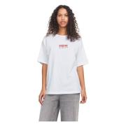 Valentine Loose Tee in Bright White Jack & Jones , White , Dames