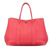 Pre-owned Leather handbags Hermès Vintage , Pink , Dames