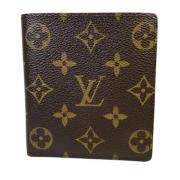 Pre-owned Canvas wallets Louis Vuitton Vintage , Brown , Dames