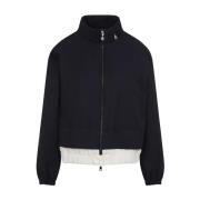 Navy Janze Jacket Moncler , Blue , Dames