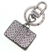 Pre-owned Metal key-holders Louis Vuitton Vintage , Gray , Dames