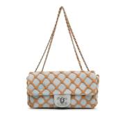 Pre-owned Denim chanel-bags Chanel Vintage , Blue , Dames