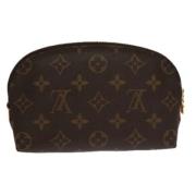 Pre-owned Canvas pouches Louis Vuitton Vintage , Brown , Dames