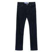 Handgemaakte Bard Jeans met Japanse stoffen Jacob Cohën , Blue , Heren