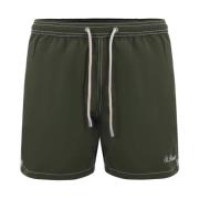 Groene Polyester Zwemkleding Boxerkostuum MC2 Saint Barth , Green , He...