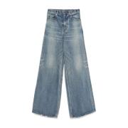 Surf Flare Jeans Celine , Blue , Dames