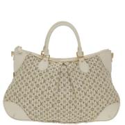 Pre-owned Canvas louis-vuitton-bags Louis Vuitton Vintage , Beige , Da...