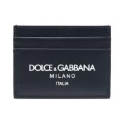 Blauwe Portemonnees voor Mannen Dolce & Gabbana , Blue , Heren