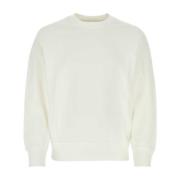 Witte Katoenen Sweatshirt C.p. Company , White , Heren