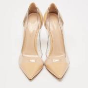 Pre-owned Fabric heels Gianvito Rossi Pre-owned , Beige , Dames