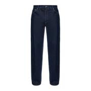 Straight-leg jeans Burberry , Blue , Heren