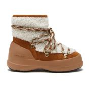 Witte enkellaarsjes voor vrouwen Moon Boot , White , Dames