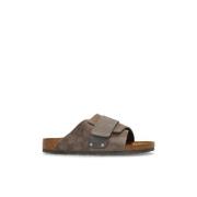 Slides Kyoto Birkenstock , Gray , Heren