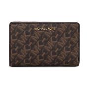 Empire Medium Wallet Michael Kors , Brown , Dames