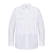 Katoenen shirt Jil Sander , White , Heren