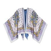 Wollen Poncho Etro , Multicolor , Dames