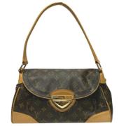 Pre-owned Canvas louis-vuitton-bags Louis Vuitton Vintage , Brown , Da...