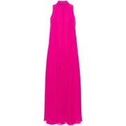 Roze & Paarse Elegante Jurk Emporio Armani , Pink , Dames