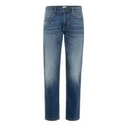 Comfort Stretch Denim Jeans Camel Active , Blue , Heren