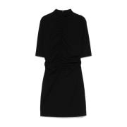 Stijlvolle Donata Damesmode Jurk Sportmax , Black , Dames