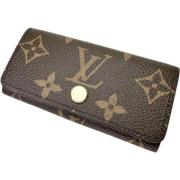 Pre-owned Canvas wallets Louis Vuitton Vintage , Brown , Dames