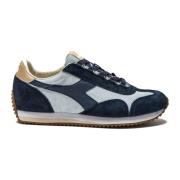 Vintage Suède Sneakers met Iconische Details Diadora , Multicolor , He...