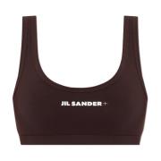 Badpak top Jil Sander , Brown , Dames