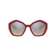 Stijlvolle zonnebril met model 08Xs Prada , Red , Dames