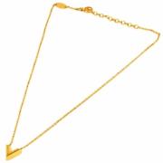 Pre-owned Lace necklaces Louis Vuitton Vintage , Yellow , Dames