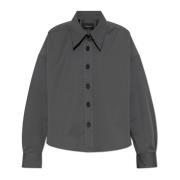 Katoenen shirt Fabiana Filippi , Gray , Dames