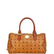 Pre-owned Canvas handbags MCM Pre-owned , Brown , Dames