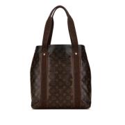 Pre-owned Canvas totes Louis Vuitton Vintage , Brown , Dames