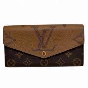 Pre-owned Canvas wallets Louis Vuitton Vintage , Brown , Dames