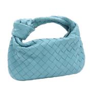 Pre-owned Leather handbags Bottega Veneta Vintage , Blue , Dames