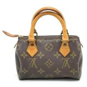 Pre-owned Cotton louis-vuitton-bags Louis Vuitton Vintage , Brown , Da...