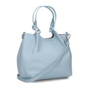 Lichtblauwe Elegante DUA Handtas Gianni Chiarini , Blue , Dames