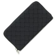 Pre-owned Rubber wallets Bottega Veneta Vintage , Black , Dames