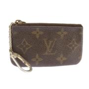 Pre-owned Canvas wallets Louis Vuitton Vintage , Brown , Dames