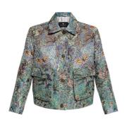 Gestreepte jas Etro , Multicolor , Dames