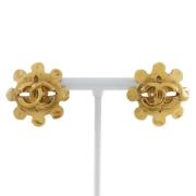 Pre-owned Metal chanel-jewelry Chanel Vintage , Yellow , Dames