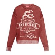 Sweater K-Belez Diesel , Red , Heren