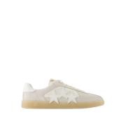 Beige Leren Sneakers - Pacific Stijl Amiri , Beige , Heren