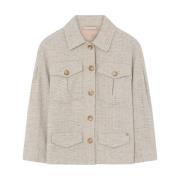 Casual Jacket Amali Gustav , Beige , Dames