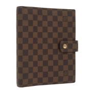 Pre-owned Canvas home-office Louis Vuitton Vintage , Brown , Dames