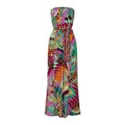 Woestijn Palm Wide-Leg Jumpsuit Camilla , Multicolor , Dames