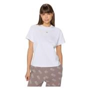 Wit oversized T-shirt Bizuu , White , Dames