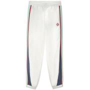 Witte polyester sportbroek met zijpanelen Casablanca , White , Heren