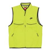 Technisch Geweven Vest Helder Cactus Nike , Yellow , Heren